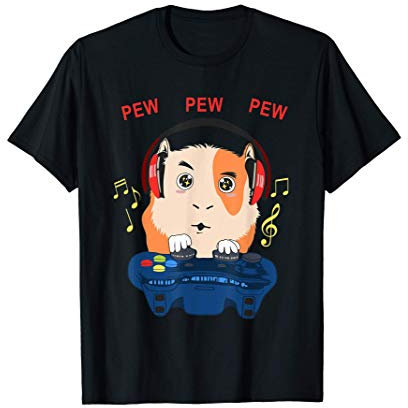 Video Game Computer Videogame PC Niedlicher Gaming Hamster T-Shirt