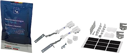 Kit complet fixation porte slide sliding panneau lave-vaisselle poignée panneau porte compatible pour Bosch 00659216 + 1000960...