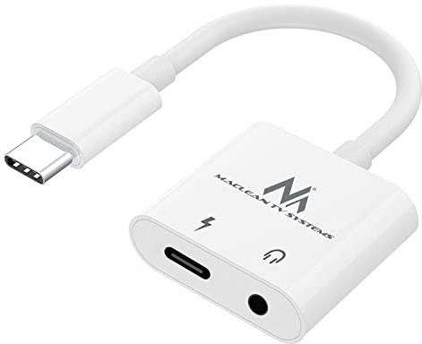 Maclean MCTV-848 Adaptador USB Tipo-C - minijack de 3,5 mm 30W