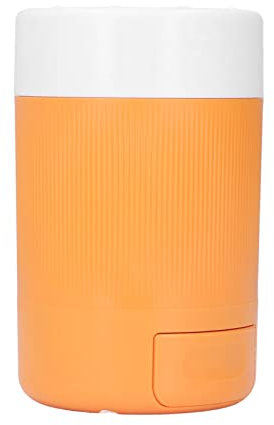 Nettoyeur de Pattes de Chien, Tasse de Nettoyage de Pattes de Chien Propre et Saine à 360 ° pour Animaux de Compagnie, Chats, Chiens (Orange)