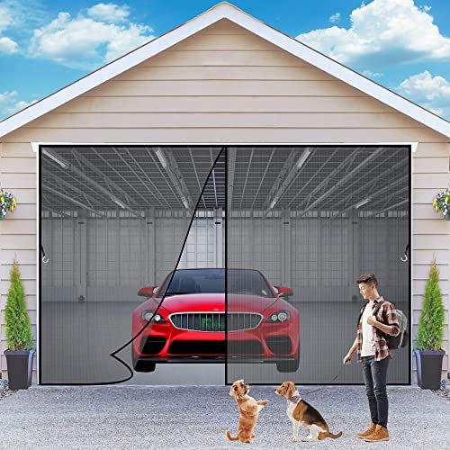 Moustiquaire magnétique pour fenêtre 230x250 cm Sans Perçage Moustiquaire de Toit Moustiquaire Pour Toutes Les Fenêtres Intérieures et Extérieures, 2023-Version Noir