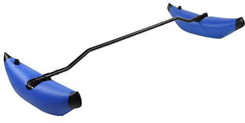 Un set di supporti per kayak, uno stabilizzatore di kayak leggero, per principianti (blu)