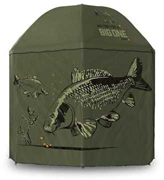 Delphin BigONE CARP, Anglerschirm mit abnehmbarer Seitenwand, 200x13x10cm