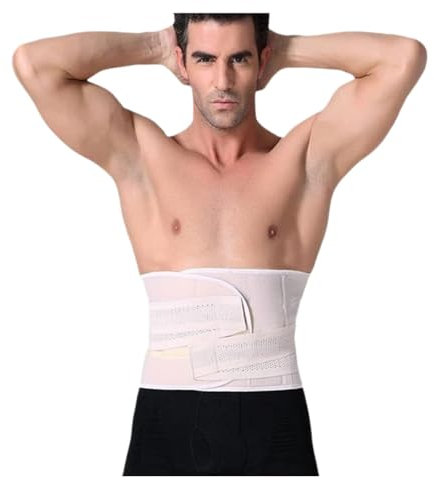GOOPEEG Bauchweggürtel Stretch Hose Bauchband Sport Hüftgürtel Abnehmen Body Shaper Taille Trimmer Gürtel Neopren Trainer Für Gewichtsverlust Training Bauchweg Mieder(M)