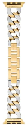 Michael Kors Damenarmband aus Edelstahl oder Azetat, kompatibel mit 38mm/40mm/41mm Apple Watch®