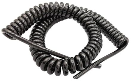 Bobina retrattile a filo elastico multicore, Cavo schermato con connettore a molla a spirale 20AWG, cavo di segnale in rame schermato a 8 conduttori(Stretch 8 Meters)