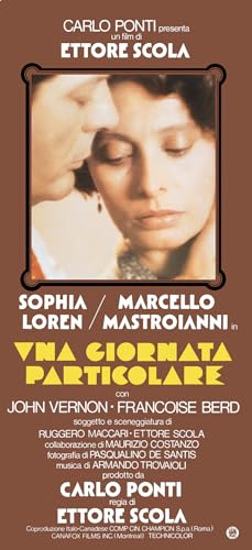 Generico Poster Una Giornata Particolare – Locandina 33x70 cm | Stampa d’Arte su Carta Patinata | Film di Ettore Scola con Sophia Loren e Marcello Mastroianni – SACWEBPHOTO
