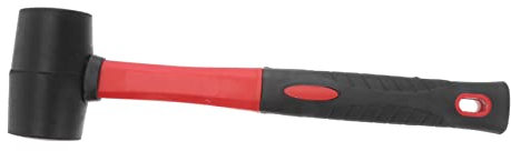 HOUDERCO 16oz Martillo De Goma Antideslizante Para Instalación De Pisos Uso Artesanía y Joyería Para Trabajos Delicados