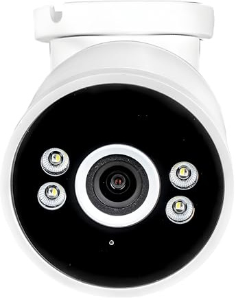 Swann AdvancedX Wired 4K Security Camera PoE Outdoor Bullet, Color Night Vision, Smart AI Video Analytics/Alerts, Advanced Motion Detection
