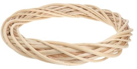 MUCKLILY Grapevine Wreath Handgefertigt Rund Natürlicher Holzkranz Weidenzweige Deko Für Tür Wand Bastelkranz Rustikaler Bindekranz Für Saisonale Dekorationen