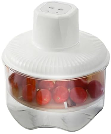 TOWARDSNAN Sbucciatore portatile per aglio elettrico automatico ricaricabile cordless pomodoro uva pelatrice frutta pelapatate
