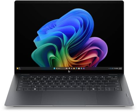 HP OmniBook Ultra AI PC 14-kd0005slx, Convertibile, Copilot+ PC, Intel Core Ultra 7 356H, 32 GB RAM, 1 TB, Display 14 Touch 3K OLED VRR 120Hz 500 nits, Notebook, Windows 11, Laptop, Grigio
