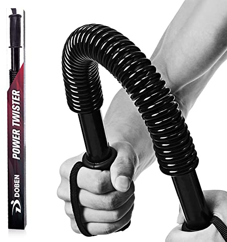 DOBEN Profi Königsfeder Biegehantel für Krafttraining Fitness Biegehantel 20kg, 30kg, 40kg, 50kg, 60kg, Armtrainer Gerät