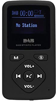 Boomboost 1 st DAB-P7 fickradio professionell DAB FM digital radio mini FM LCD-display digital radio med headset kit