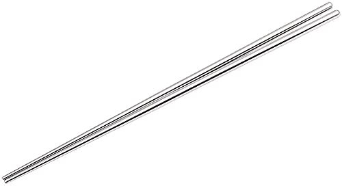 ZHANGDONG Palillos Chinos Palillos Sushi Palillos Coreanos 1 par de Palillos de Olla Caliente de 36 cm de Longitud/Juego de Regalo de Palillos de Acero Inoxidable/Palillos de Metal reutilizabl