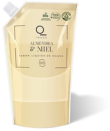 DIA IMAQE recambio jabón de manos líquido almendra y miel bolsa 500 ml