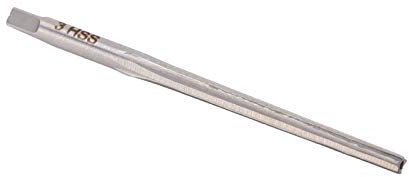 Hand Reamer, 3mm High Speed Steel 1:50 Straight Shank Conical Reaming Mold Processing Machine Tool