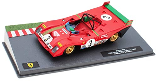 OPO 10 Voiture Miniature 1/43 Ferrari 312 P - 1000 km Spa-Francorchamps 1972 - FT011