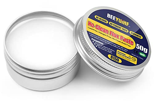BEEYUIHF Flux de pâte à souder, haute activité Flux de soudure, Flux pour la soudure, Pâte de flux de soudure sans plomb,Pour BGA SMT PCB (1.76oz/50g)