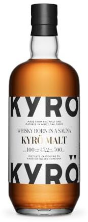 Kyrö Malt Rye Whisky 47,2% vol. | Finnischer Roggenwhisky | 0,7 Liter | Kyrö Distillery