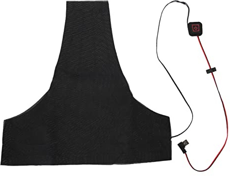 Stoff-Menstruations-Heizkissen, 12 × 12 × 2, Winter, beheizte Legierungsfaser-Heizung, USB-Rückenpolster, elektrisch, wasserdicht, warmes Kleidungsset