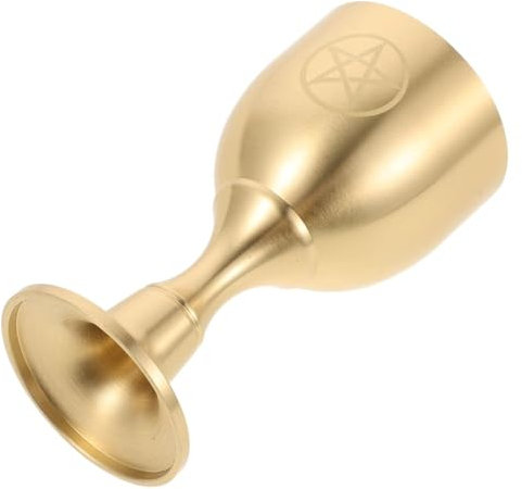 XINCXIN Vintage Kommunionbecher, Altarbecher, exquisiter Becher, Trinkbecher, Metall-Buddhismus-Becher, Tisch-Weinbecher, Metallkelch, Metall-Opferbecher, Messinghandwerk