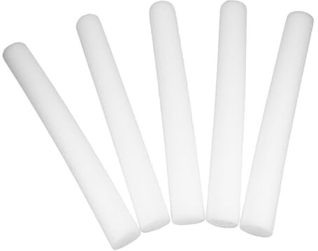 KONTONTY 5piezas Tubos De Espuma Floral Para Arreglos Diy Cilindros Blancos Ligeros Para Manualidades y Decoración Versátiles Para Floristerías y Uso Hogar