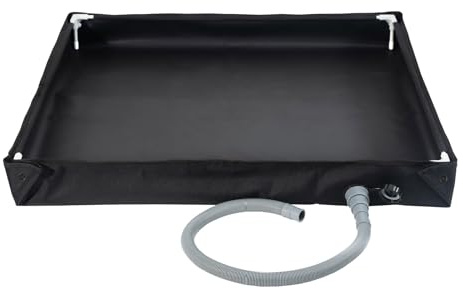 Geavonyg Bassins De Bain D'extérieur Portables Légers Compacts Étanches Accessoires Camping Plateau Pliant