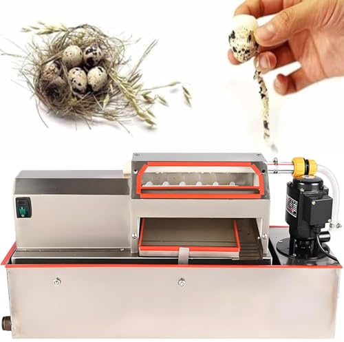 Sbucciatore automatico per uova di quaglia, alta efficienza 35 kg/ora con danni minimi, ideale per fast food e uso commerciale