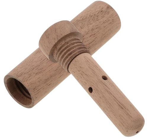 TOYANDONA Brainkick Inhalierstift Holz Inhalationsrohr Nasenaccessoire für Ätherische Öle Kompakt und Tragbar