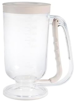 H&H Dosatore impasto in polistirene con tappo colore bianco lt 0,95.