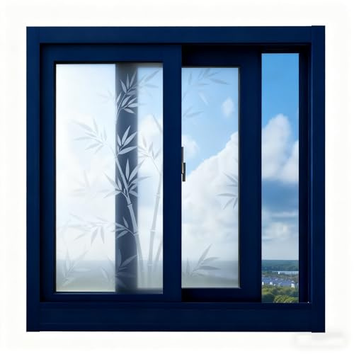 Ventanas de reemplazo for sótanos Ventanas correderas con mosquiteras Ventanas correderas for baños Adecuadas for casas de estilo rústico, vidrio esmerilado(60 * 80cm)