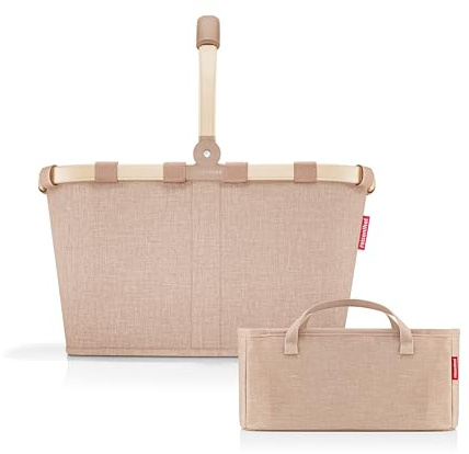 reisenthel Carrybag Twist Coffee + Organizer Twist Coffee - Funktionaler Taschen-Organizer: Für noch mehr Ordnung in Ihrer reisenthel Einkaufskorb