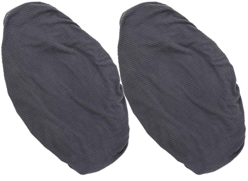 ARTIBETTER Lot de 2 Housses Élastiques Anti-poussière pour Climatiseur Mural Intérieur, Couleur Gris Foncé, Protection Respirante, Adaptée la Maison Bureau, Facile à Nettoyer, Couverture