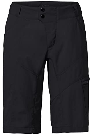 VAUDE Hose Damen Tamaro Shorts II – Fahrradhose für Damen, MTB Shorts, Gepolsterte Fahrradshorts, Atmungsaktive und Nachhaltige Radlerhose für Fahrradtouren