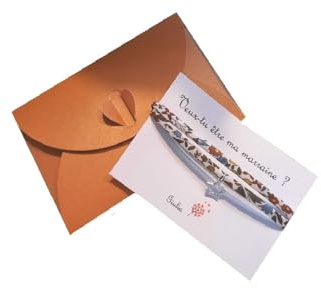 Bracelet Marraine Bracelet liberty réglable bracelet personnalisé demande marraine baptême communion cadeau marraine bijou marraine bracelet voeu bijou personnalisable message marraine