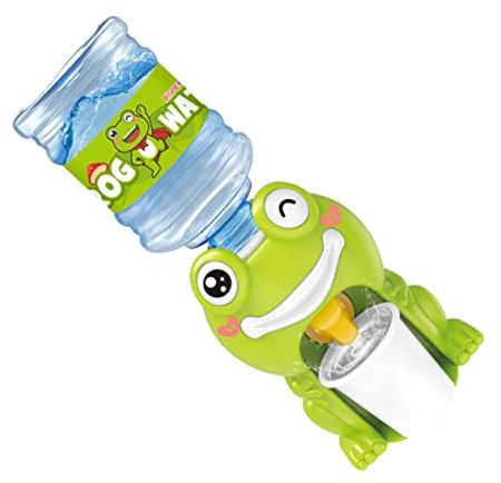 ibasenice 1satz Mini-wasserspender Für Mädchen Grüner Trinkmaschinen-Spielzeug Für Zuhause Leicht Und Tragbar Einfach Zu Bedienen Langlebigem Perfektes Wasserspielzeug Für Kleinkinder