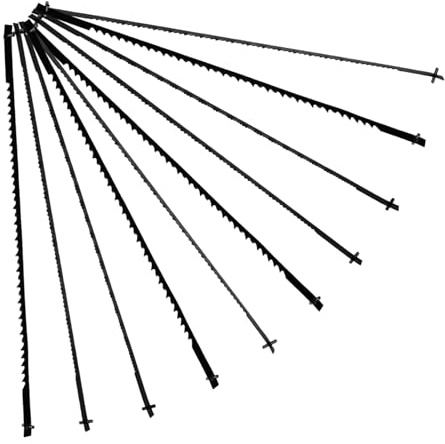 SHINEOFI 24pièce Lames De Scie à Chantourner Métal Pour Coupes Précises Et Courbes Outils De Bricolage Et Professionnels