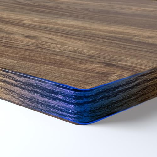 FLEXISPOT Tischplatte 180x80 cm, 25 mm stark – Einteilige Schreibtischplatte, DIY Bürotischplatte – Ideal für höhenverstellbare Schreibtische (Walnussbraun)