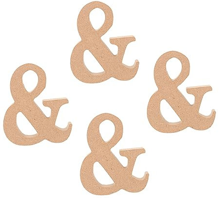 Angoily 4stücke Dekorativer Schreibtisch-dekorationen Aus Holz Robuste Tisch-dekorationen Für Party-zubehör Verschleißfeste Bastel-dekorationen Für Innenraum-dekoration