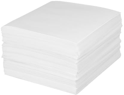 Sosoport Paños de Limpieza para Lentes Microscopio y Gafas 4x4 Pulgadas 53g Paquete 1200 Unidades Toallitas Secas sin Pelusa Alta Absorción Aceite Limpieza Pantallas Teléfonos Dispositivos