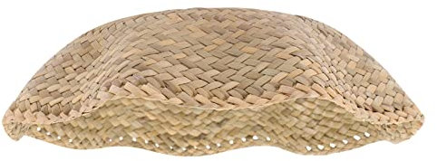 VALICLUD Abat Jour Rotin Tissé pour Suspension Design Vintage Paille Braided Éclairage Décoratif pour Salon Chambre et Bureau