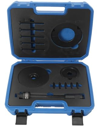 SUDEG 14tlg Radlager-Werkzeug-Satz, 90mm Radlagerwerkzeug Universal Radlager Radnabe Abzieher, Kohlenstoffstahl Lagerabzieher Set Montage & Demontage, Mit Aufbewahrungskoffer