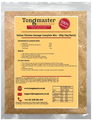 Italian Chicken Sausage Complete Mix - 100g