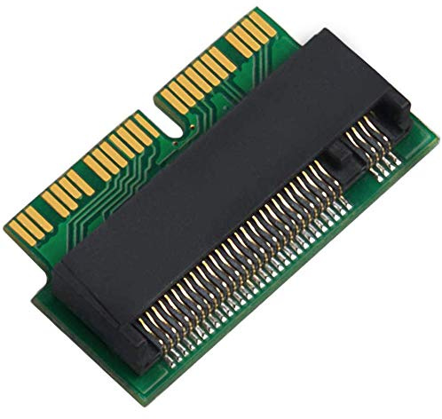 OLVINS M.2 NVME SSD-Konvertierungsadapter für MacBook Air und Pro Retina Mitte 2013 2014 2015 2016 2017, NVME AHCI SSD-Upgrade-Kit für A1465 A1466 A1398 A1502