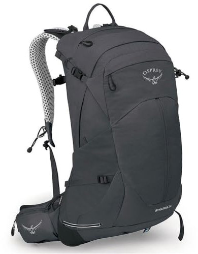 Osprey Stratos Men's Backpack, 24L, Tunnel Vision Grey, O/S
