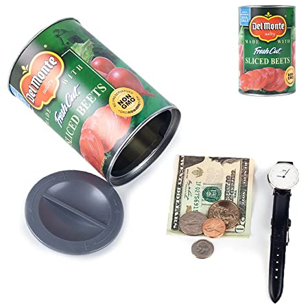 Fake Sliced Beetroot Safe for Secret Tin Can (Green)