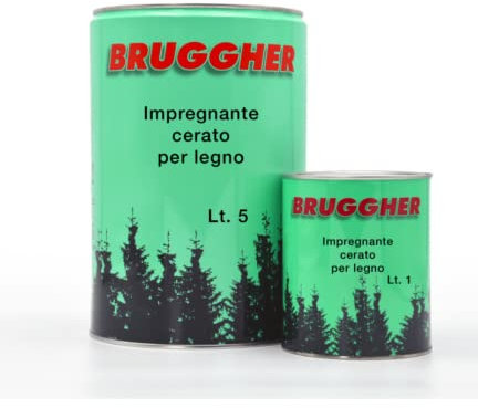 Impregnante cerato per legno a solvente (10L, NOCE MEDIO)
