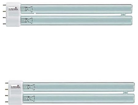 Koi- und Bonsaipark Herdecke 2 lampes de rechange UVC PL-L pour appareils UVC Oase, Osaga, Aquaforte, etc. (18 W)