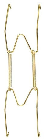 Support Assiette,Porte Assiettes Muraux Invisibles Supports d'affichage de Vaisselle Décoratifs Cintres de Plaque Forme de W au Mur 10 Pouces